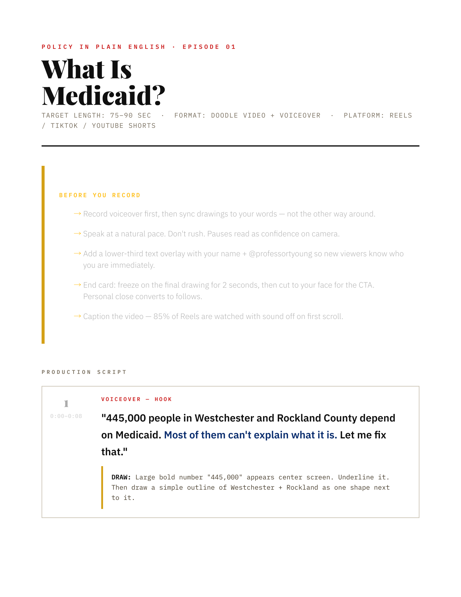 Policy in Plain English Episode 1: What Is Medicaid?